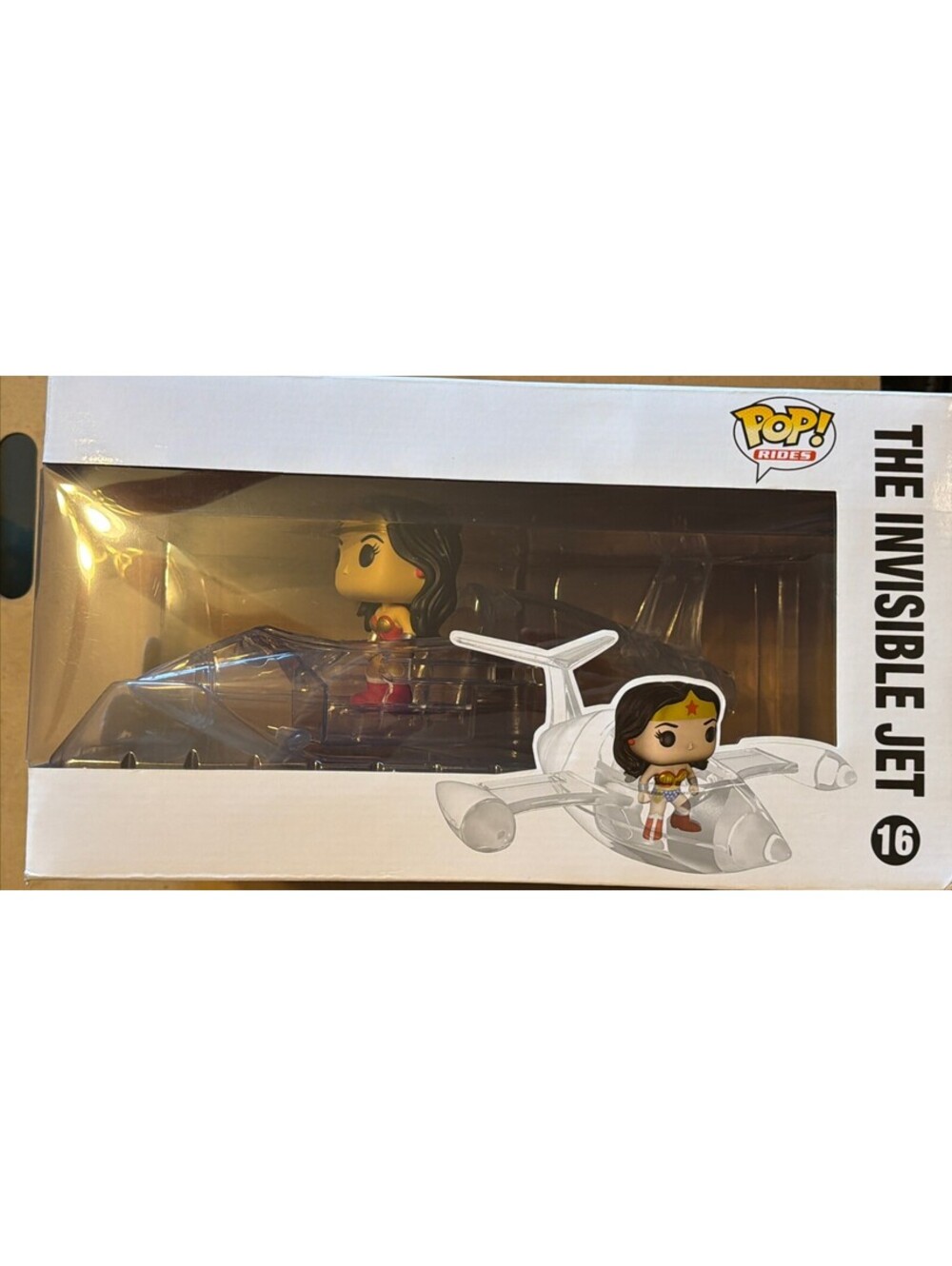 Funko Pop! Rides Wonder Woman The Invisible Jet Vinyl Vaulted #16 DC Comics